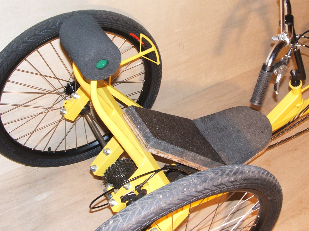 DeltaWolf Racing Trike - 26 inch rear wheels
